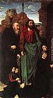 Sts. Anthony and Thomas with Tommaso Portinari by Hugo van der Goes